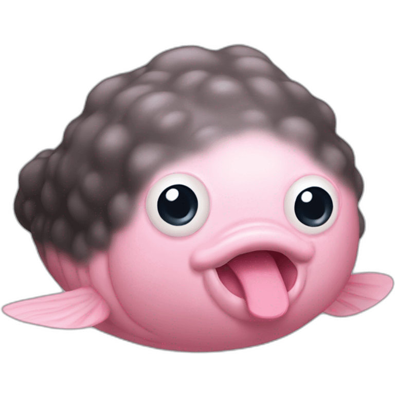 Harry styles as blobfish emoji