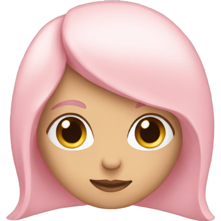 Light pink hart  emoji