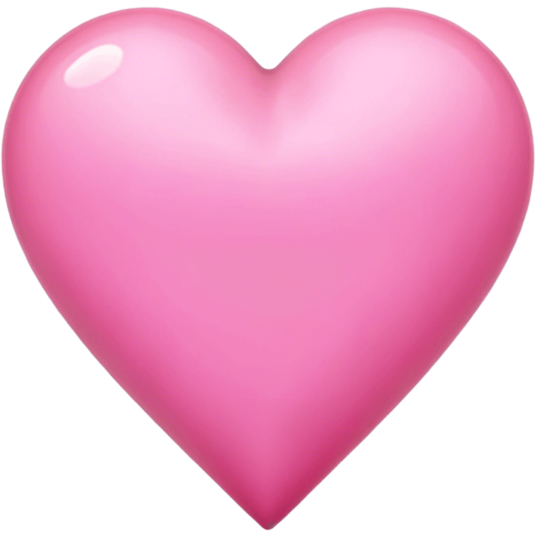 Heart pink emoji