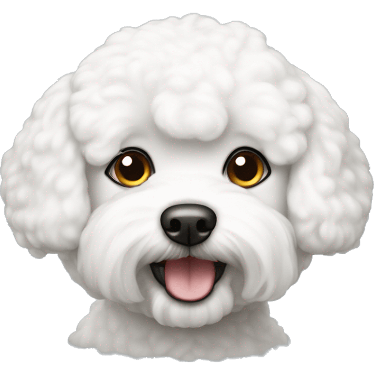 Bichon frise dog emoji