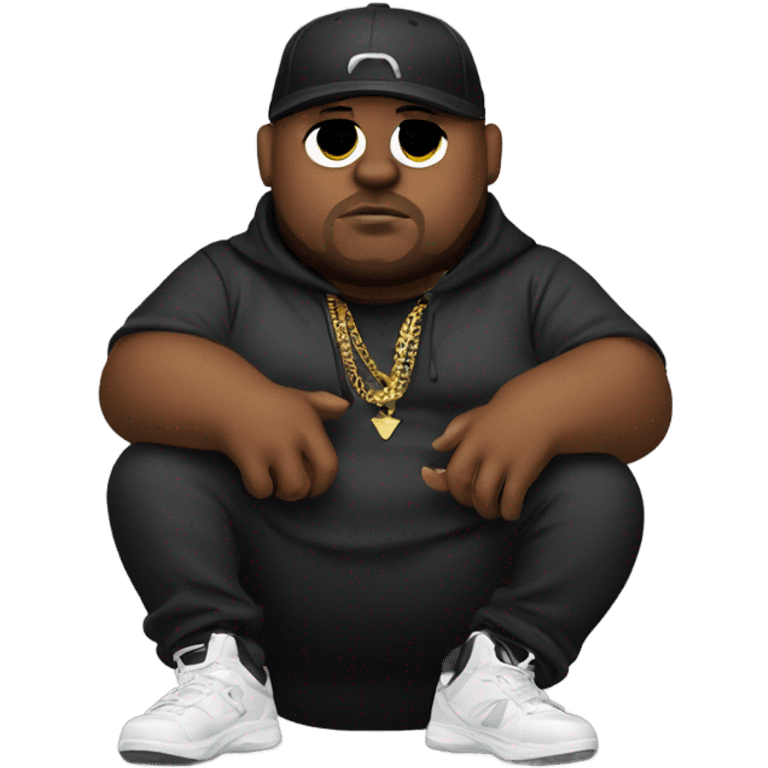 Fat Trini rapper emoji