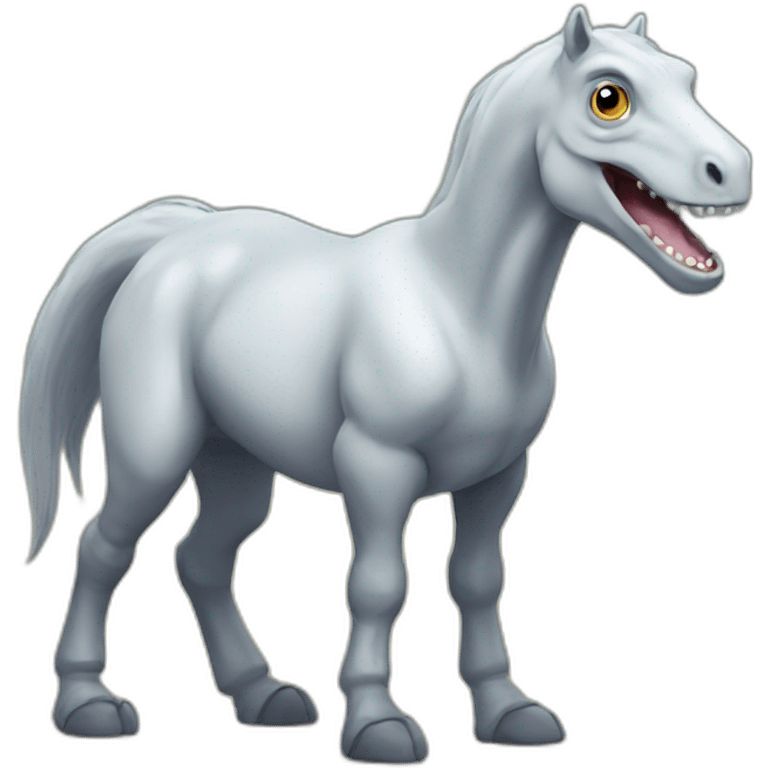 Horse Dinosaur hybrid emoji