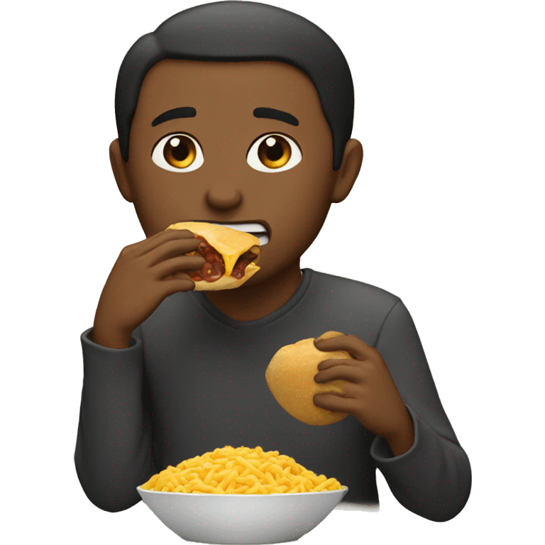 caseoh eating the whole world  emoji