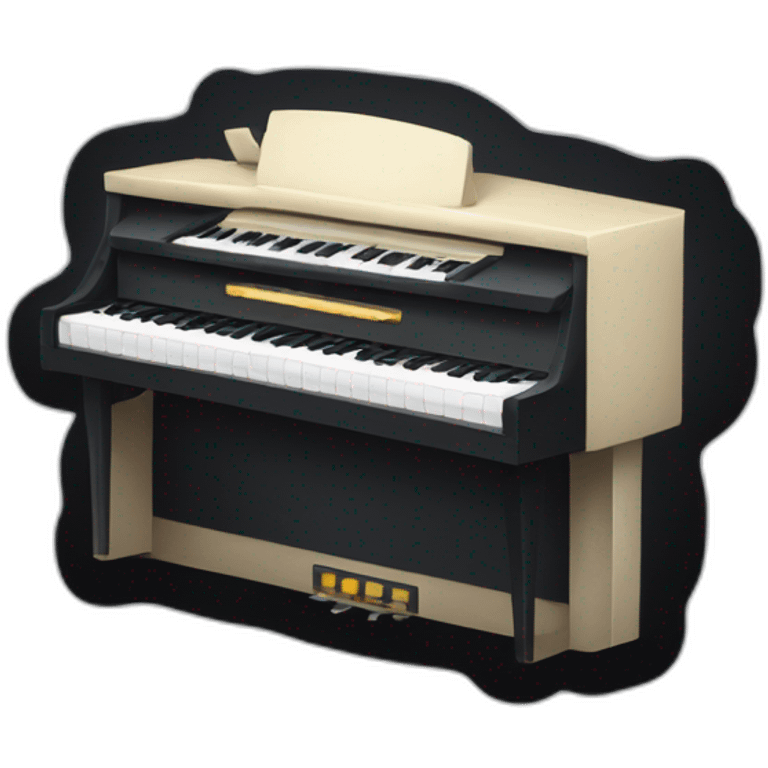 Electric piano emoji