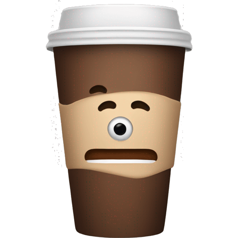 Takeaway coffee emoji