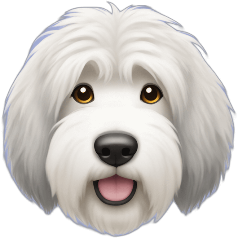 English sheepdog emoji