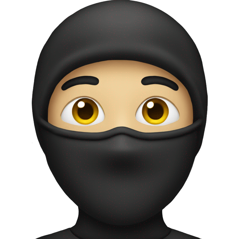 Ski mask emoji