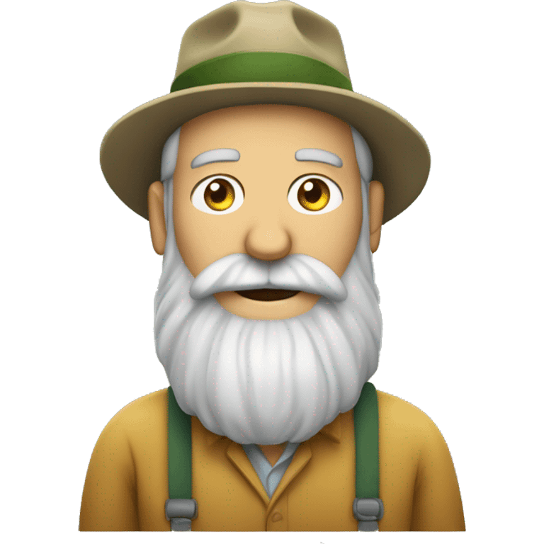 oldschool cannabis farmer with long grey beard emoji