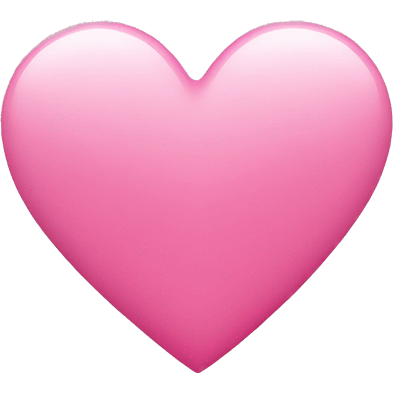 Pink heart  emoji