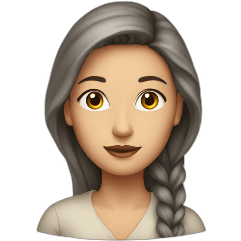 Voile femme emoji