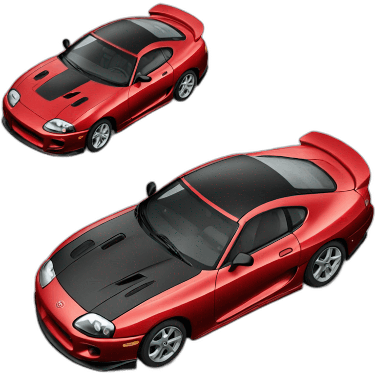 Car Toyota Supra  emoji