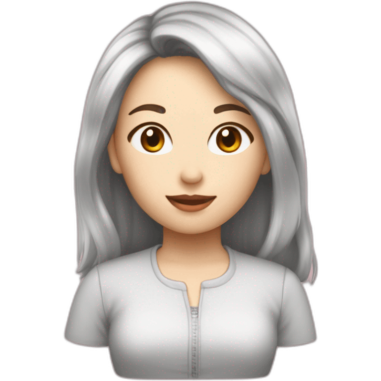 femme sino caucasienne 38nas emoji