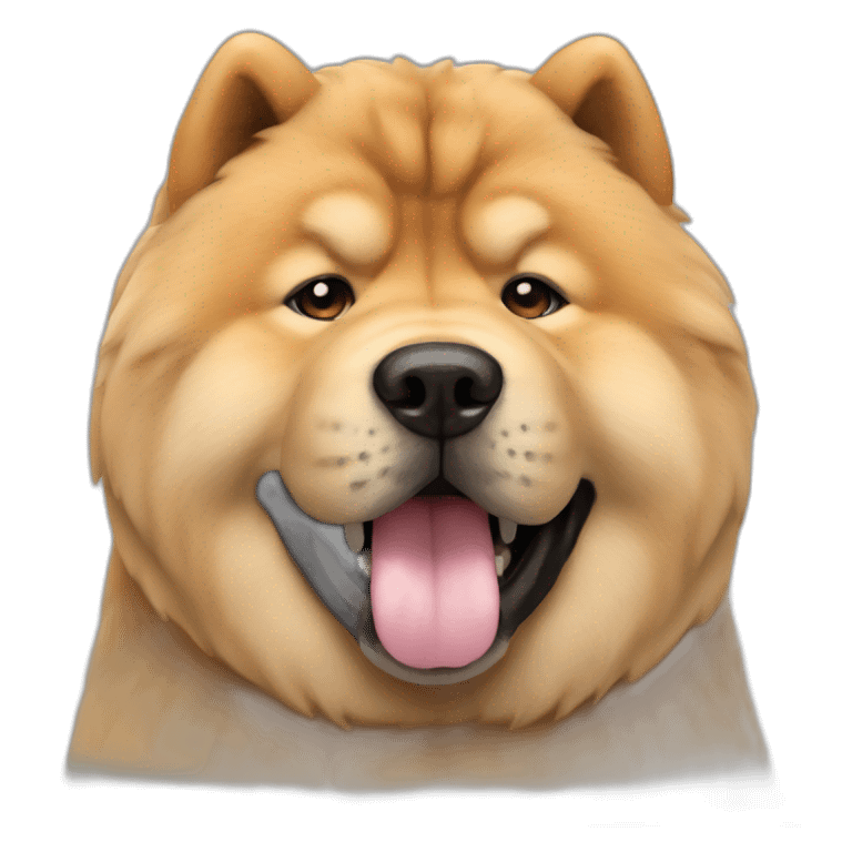 chow chow don't touch emoji