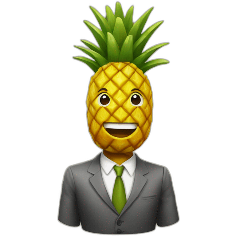 Pineapple Man emoji