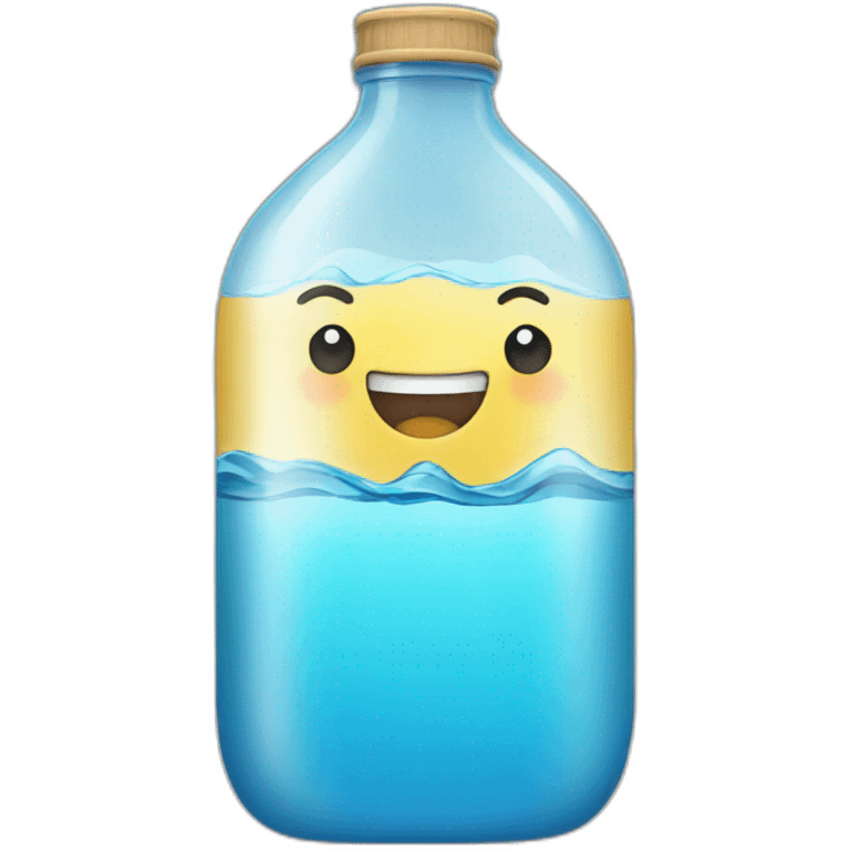 Water in bottle emoji