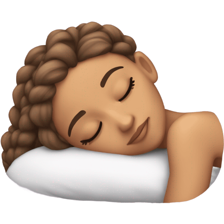 Ariana Grande sleeping emoji