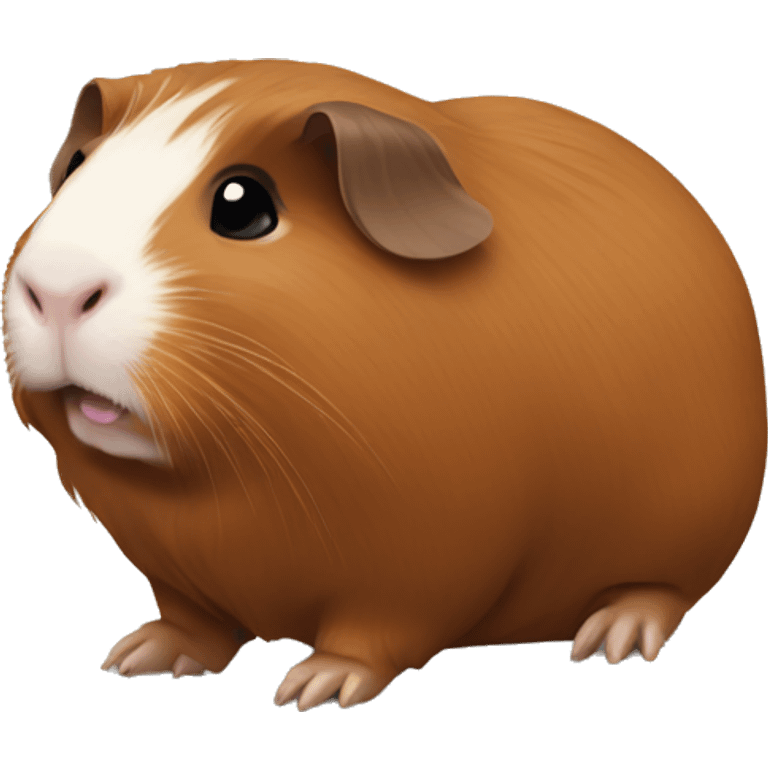 brown guinea pig emoji