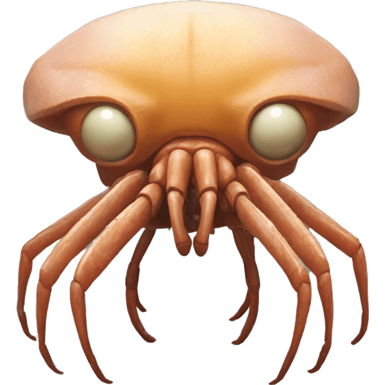 headcrab from half-life with four legs eyesless emoji