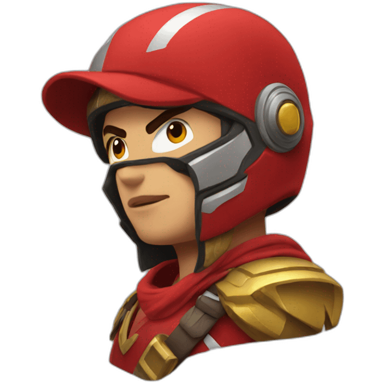 Red Wild Force Ranger emoji