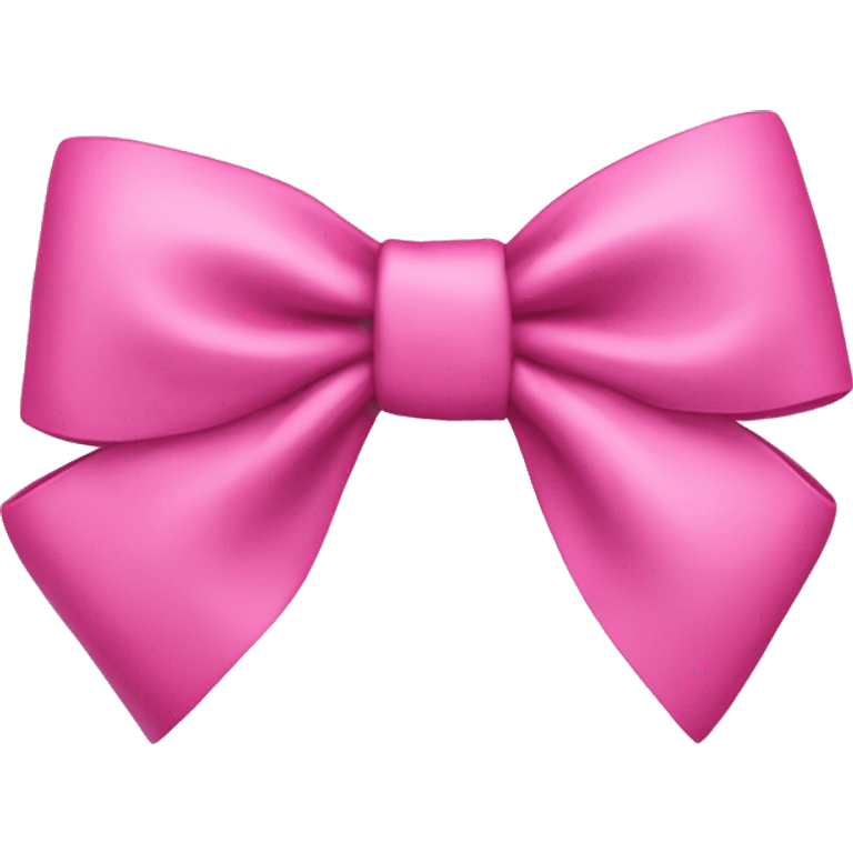 Pink bow emoji