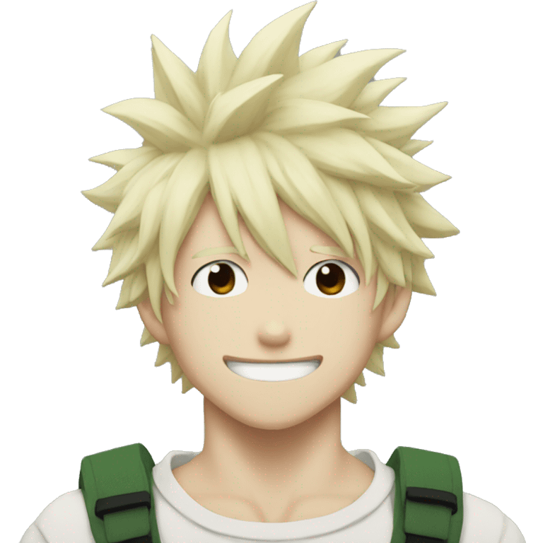 Bakugo from My hero academia emoji