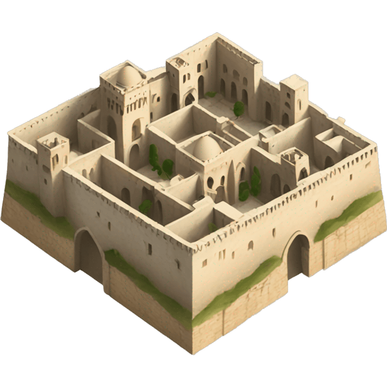 Aleppo citadel emoji