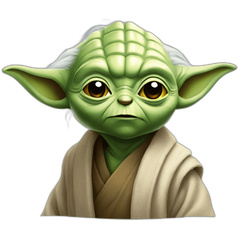 yoda undecided emoji