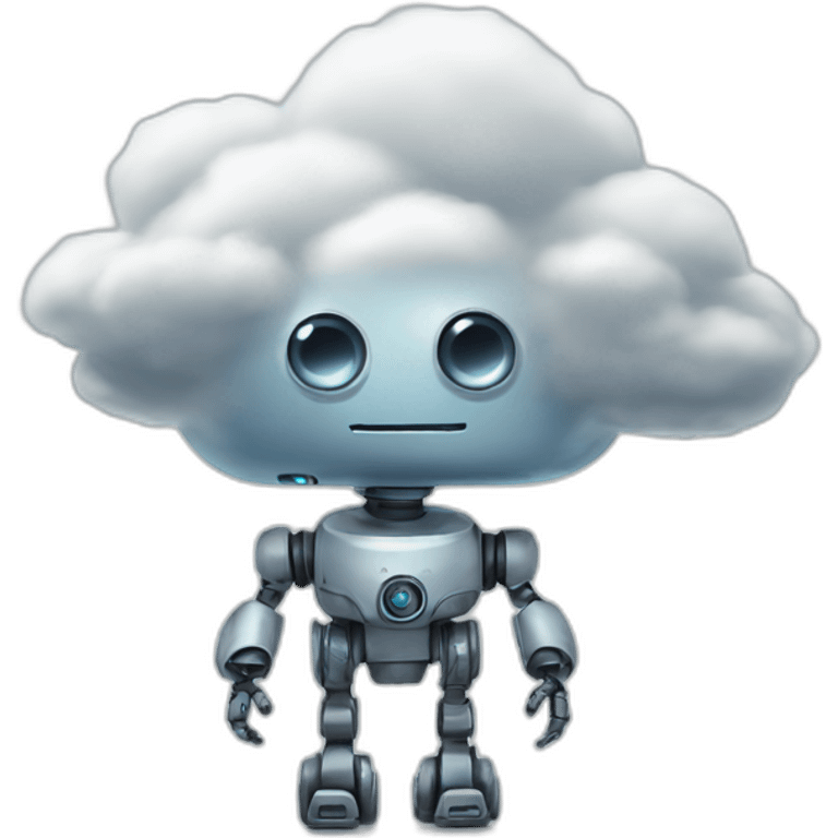 cloud robot emoji