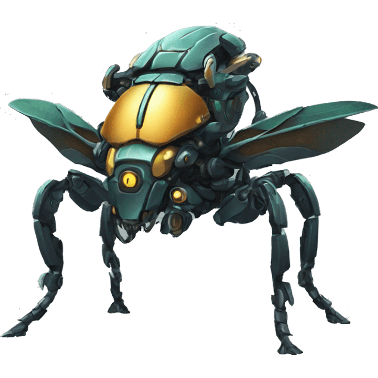 Beetle mecha emoji