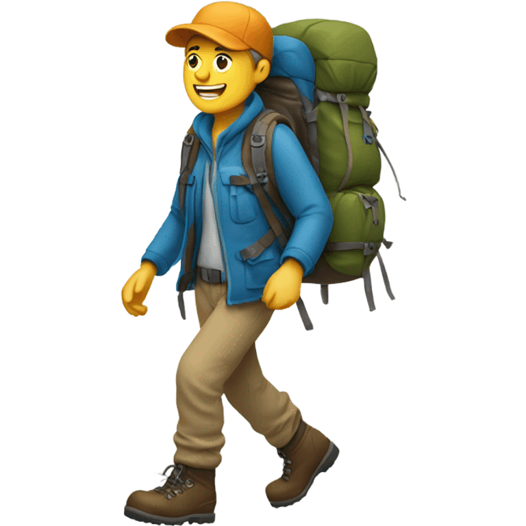 Hiker emoji