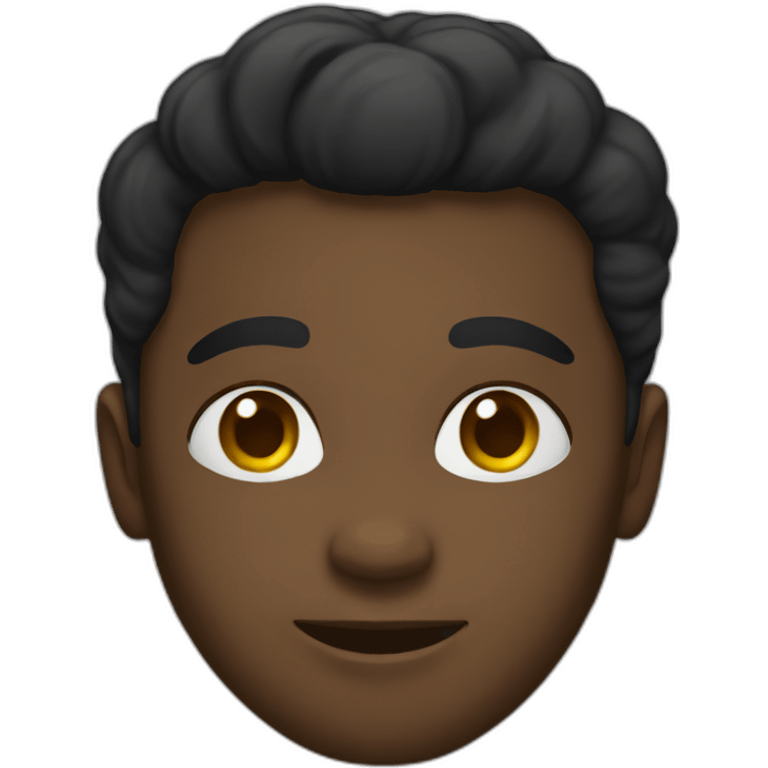 Black person emoji