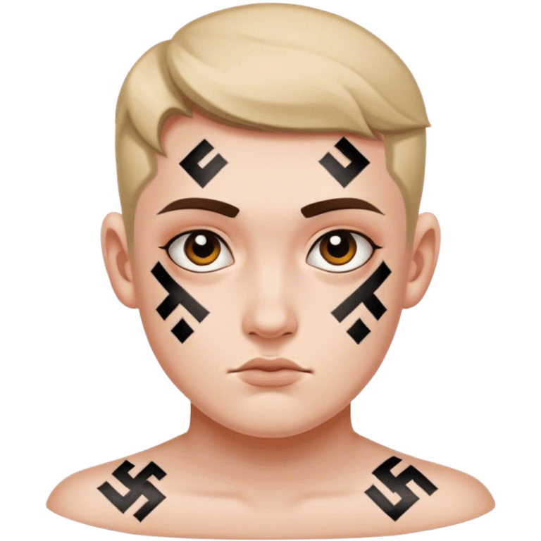 The nazi sign emoji