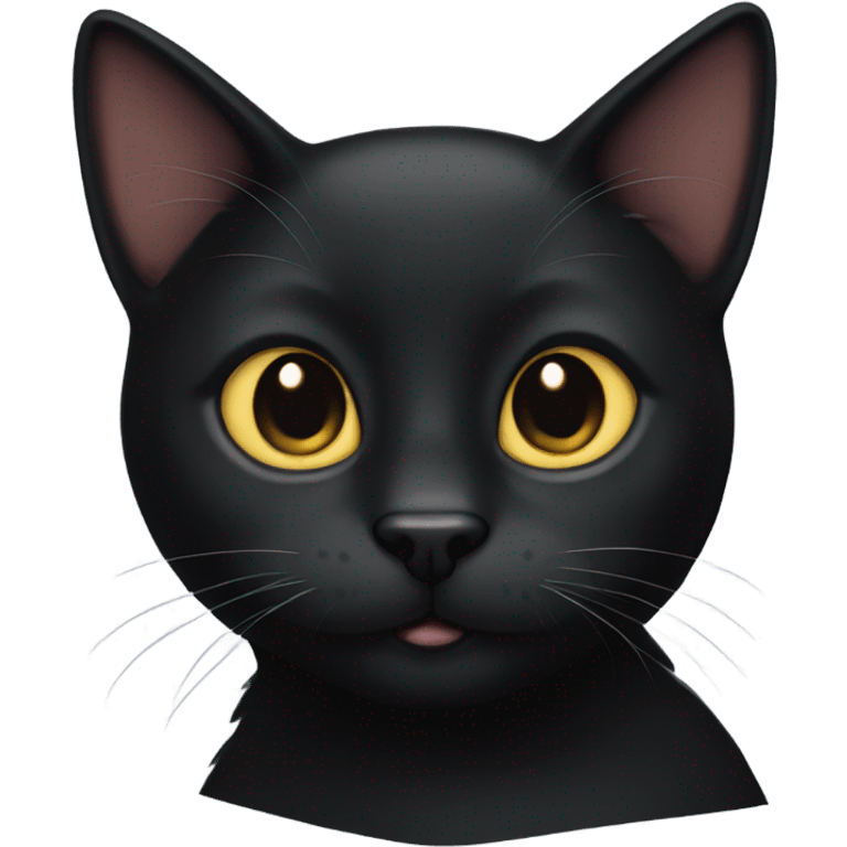 Black cat emoji