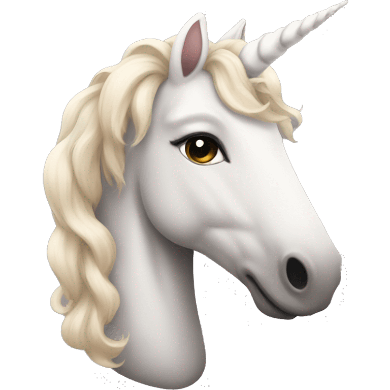 Unicorn neutral colors emoji