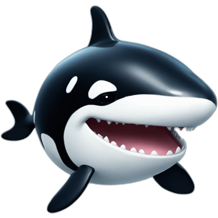 orca smile emoji