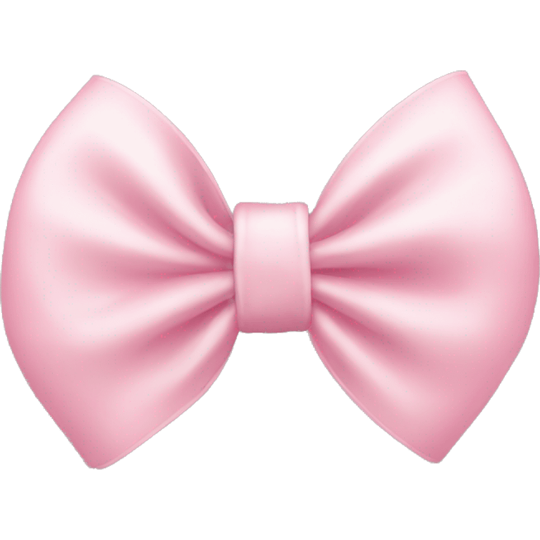 Light pink bow  emoji