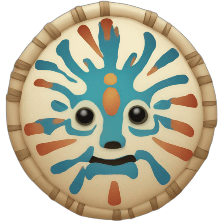 Shaman drum emoji