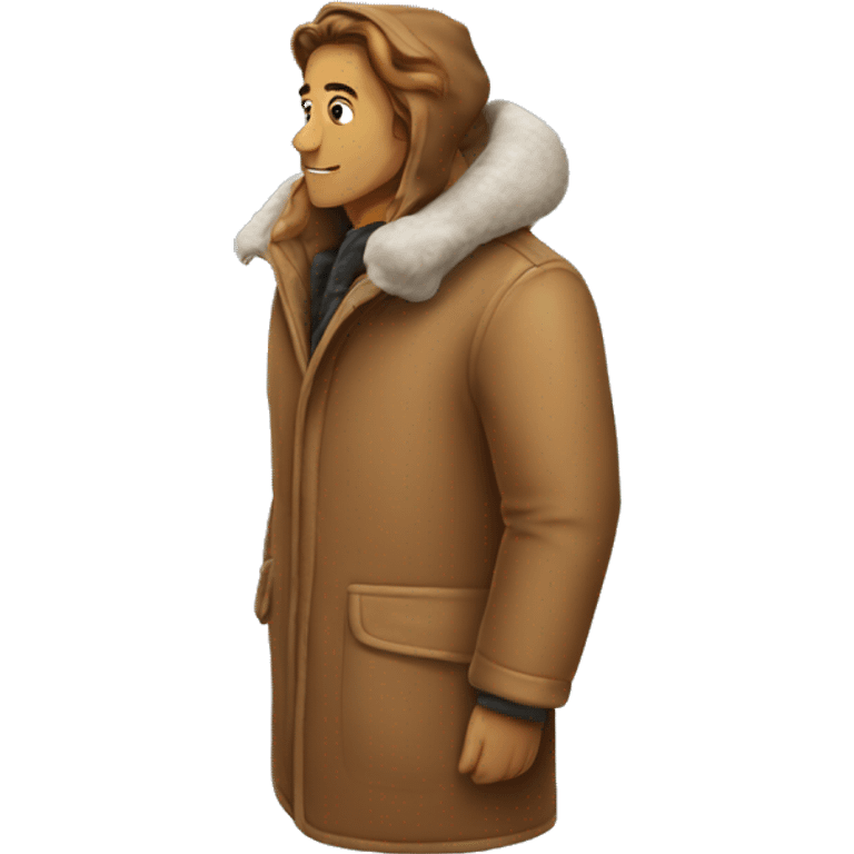 Warm coat  emoji