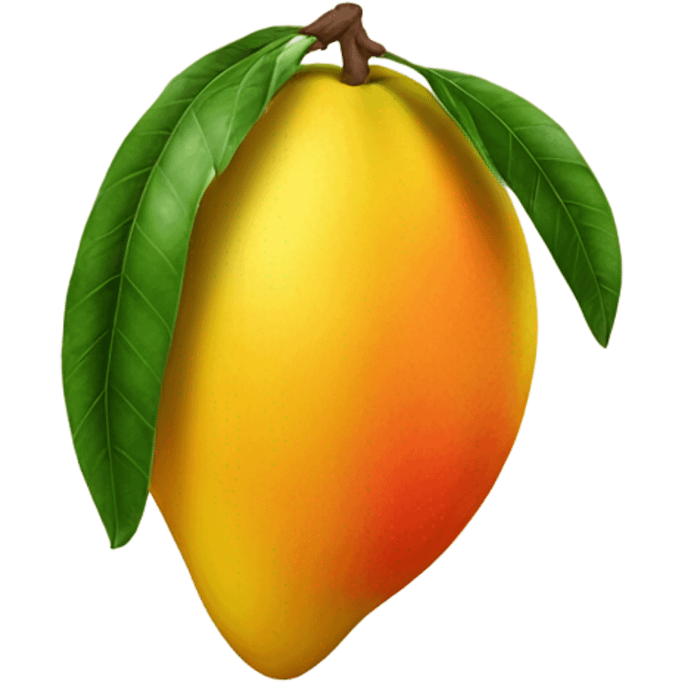 Realistic Mango emoji