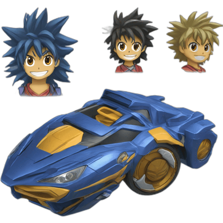 Toupie Beyblade emoji