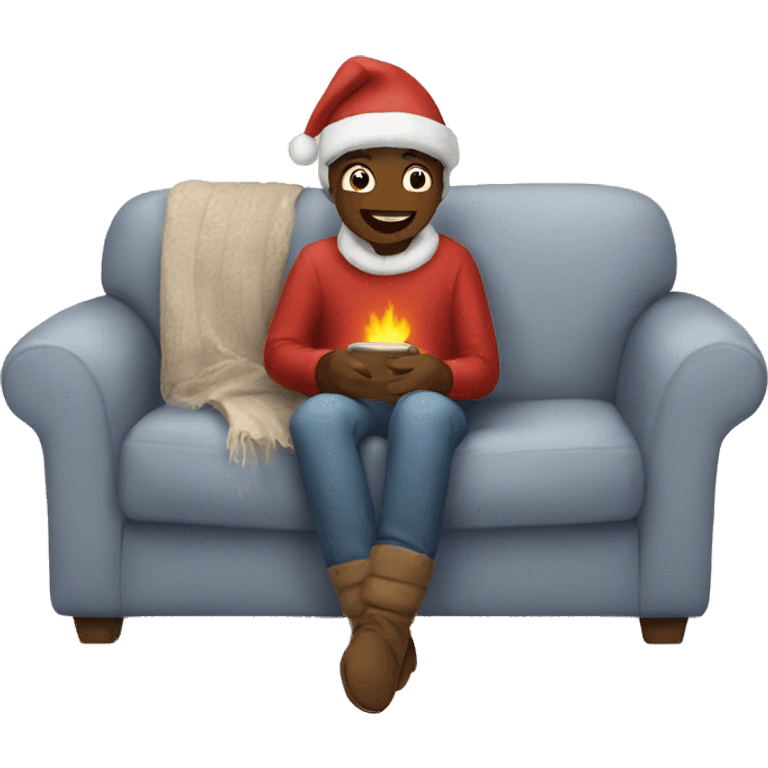 Cozy holiday emoji