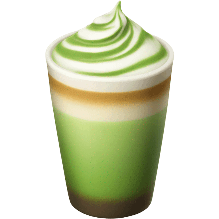 Matcha latte  emoji