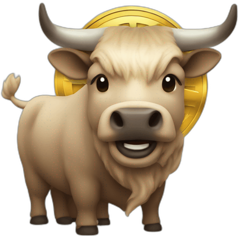 bullish bitcoin emoji