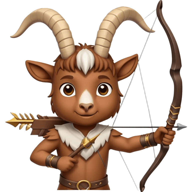 Goat archer emoji