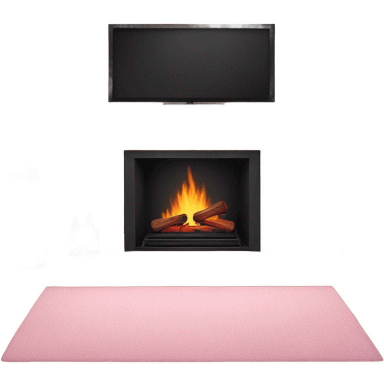 Winter Pink FirePlace emoji