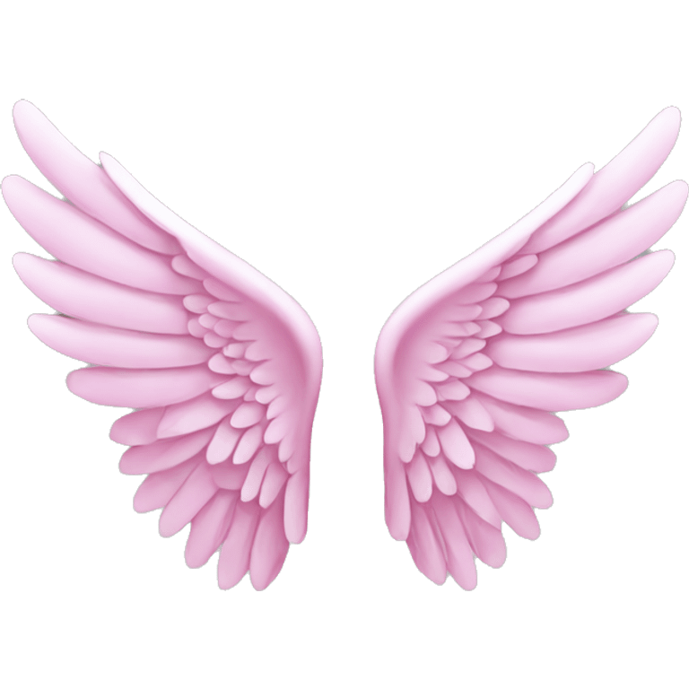 pink angel wing  emoji