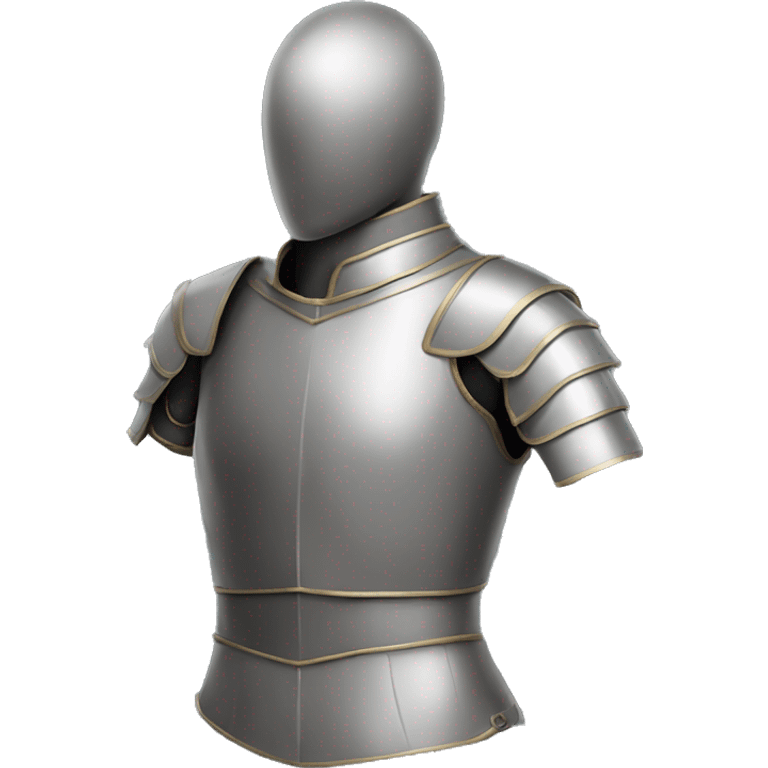 faceless mannequin brilliant torso armor emoji