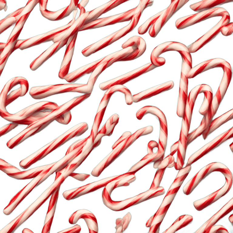 Candy cane emoji