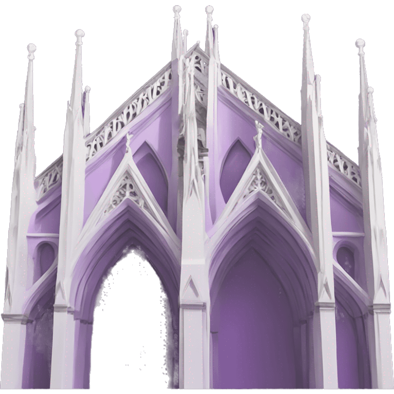 Purple duomo in Milan  emoji