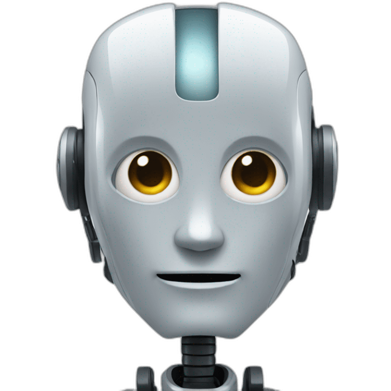 Robot artificial intelligence emoji